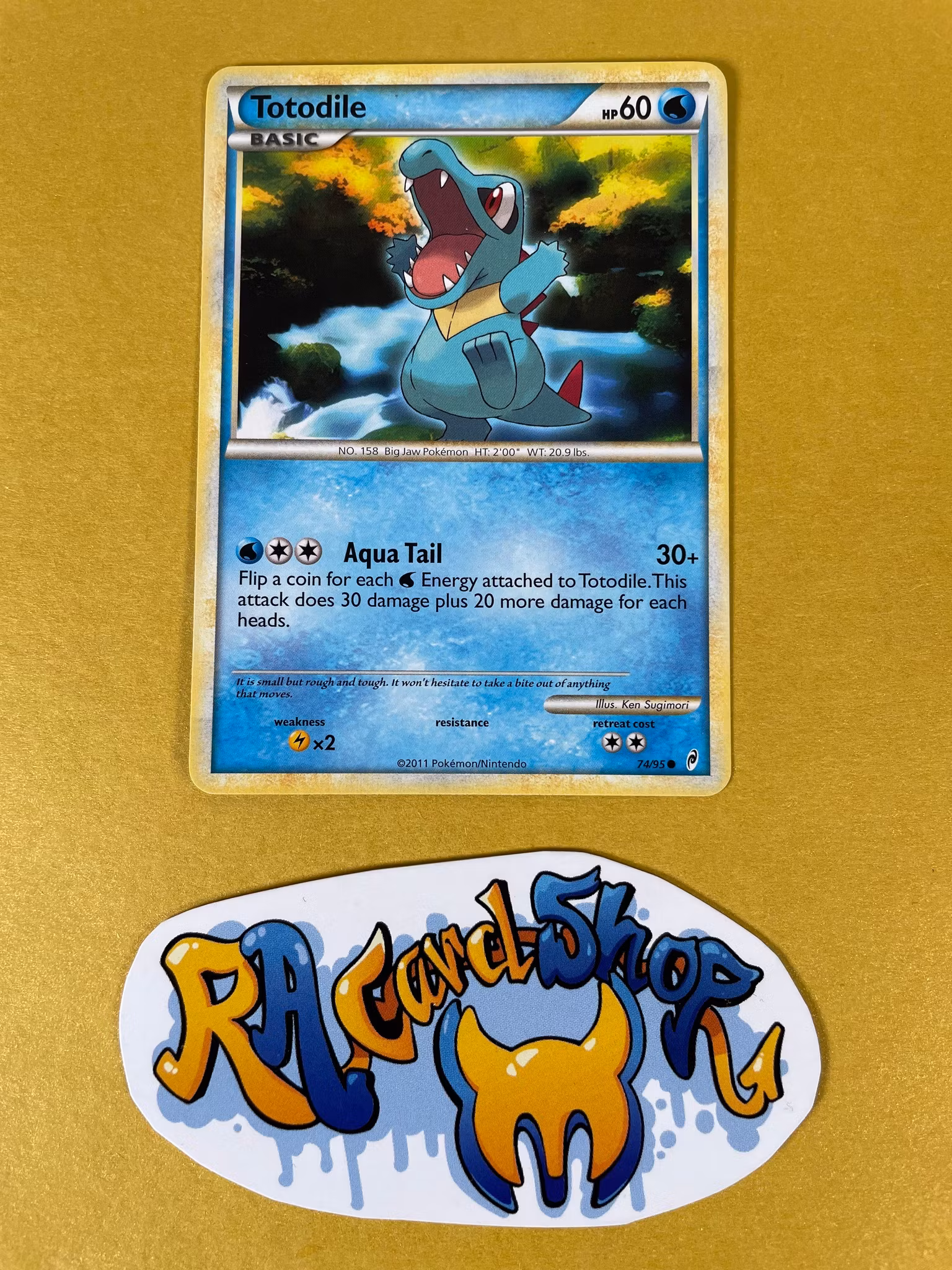 Totodile Common 74/95 Call of Legends Pokemon
