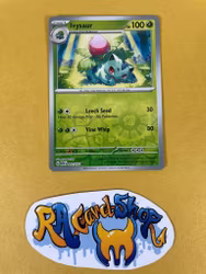 Ivysaur Reverse Holo Uncommon 002/165 Pokemon 151