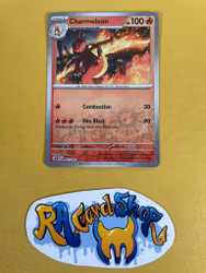 Charmeleon Reverse Holo Uncommon 005/165 Pokemon 151