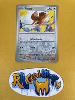 Pidgey Reverse Holo Common 016/165 Pokemon 151