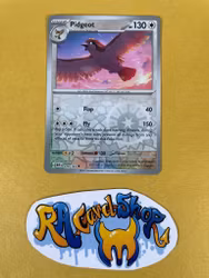 Pidgeot Reverse Holo Uncommon 018/165 Pokemon 151