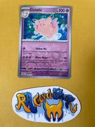 Clefable Reverse Holo Uncommon 036/165 Pokemon 151