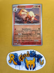 Arcanine Reverse Holo Uncommon 059/165 Pokemon 151