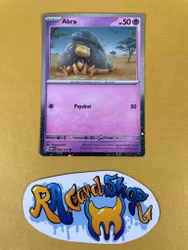 Abra Cosmic Holo Common 063/165 Pokemon 151