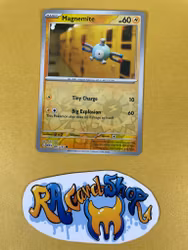 Magnemite Reverse Holo Common 081/165 Pokemon 151
