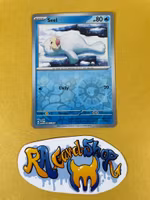 Seel Reverse Holo Common 086/165 Pokemon 151