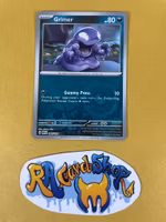 Grimer Reverse Holo Common 088/165 Pokemon 151