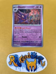 Haunter Reverse Holo Uncommon 093/165 Pokemon 151