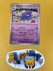 Gengar Reverse Holo Rare 094/165 Pokemon 151