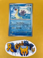 Lapras Reverse Holo Uncommon 131/165 Pokemon 151