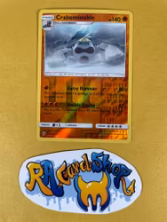Crabominable Reverse Holo Rare 74/147 Burning Shadows Pokemon