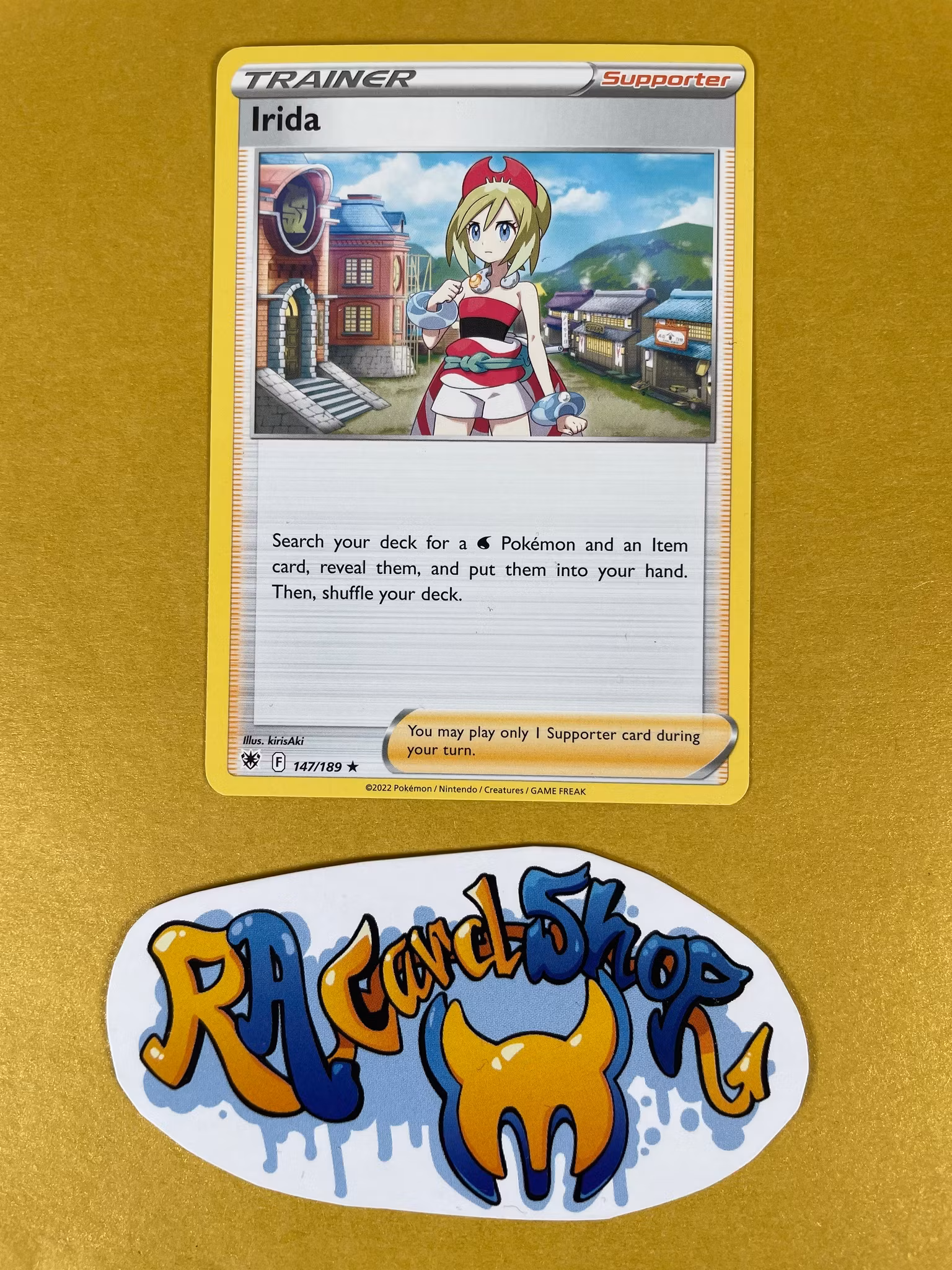 Irida Rare 147/189 Astral Radiance Pokemon