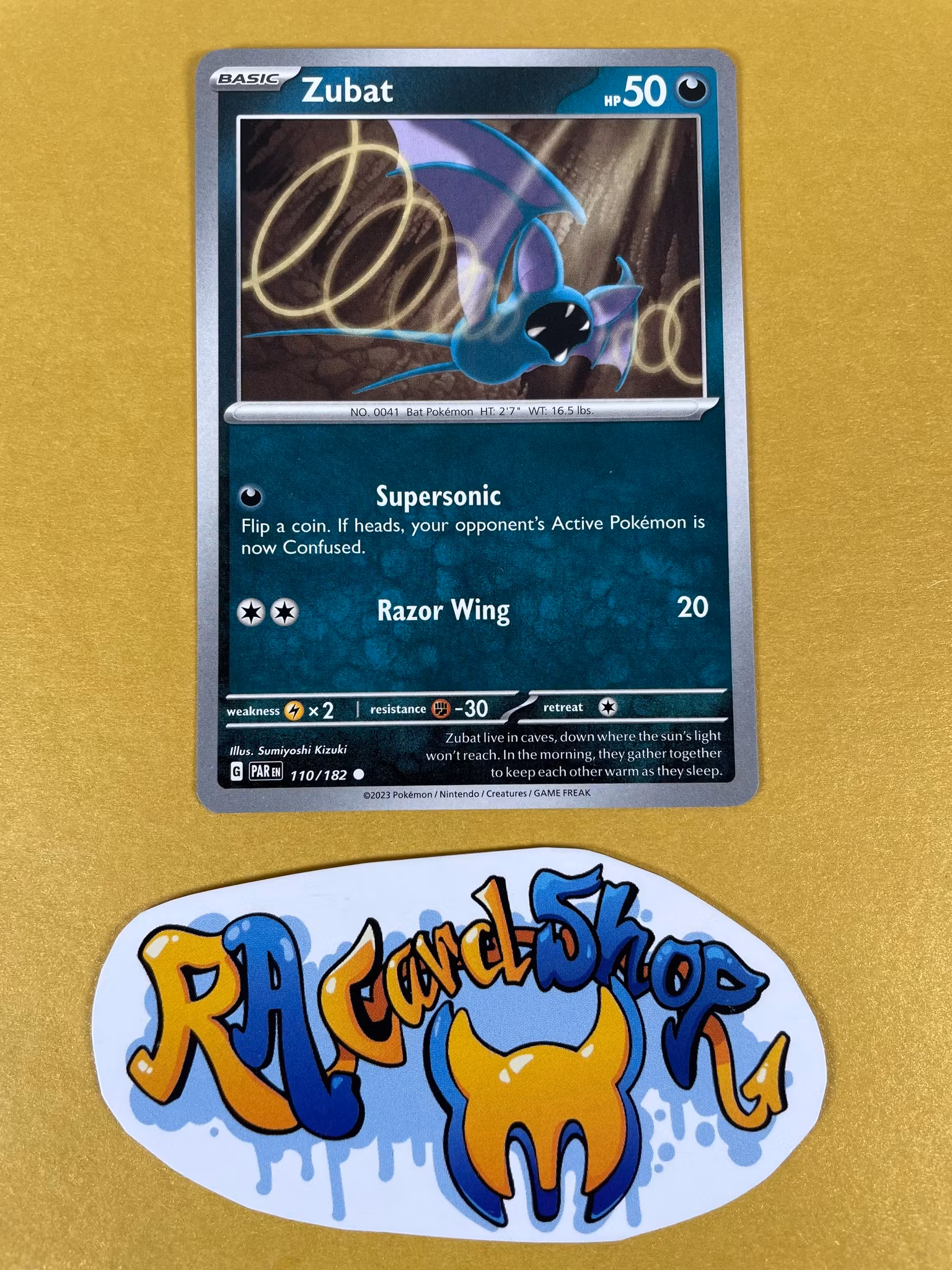 Zubat Common 110/182 Paradox Rift Pokemon