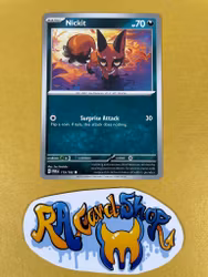 Nickit Common 119/182 Paradox Rift Pokemon