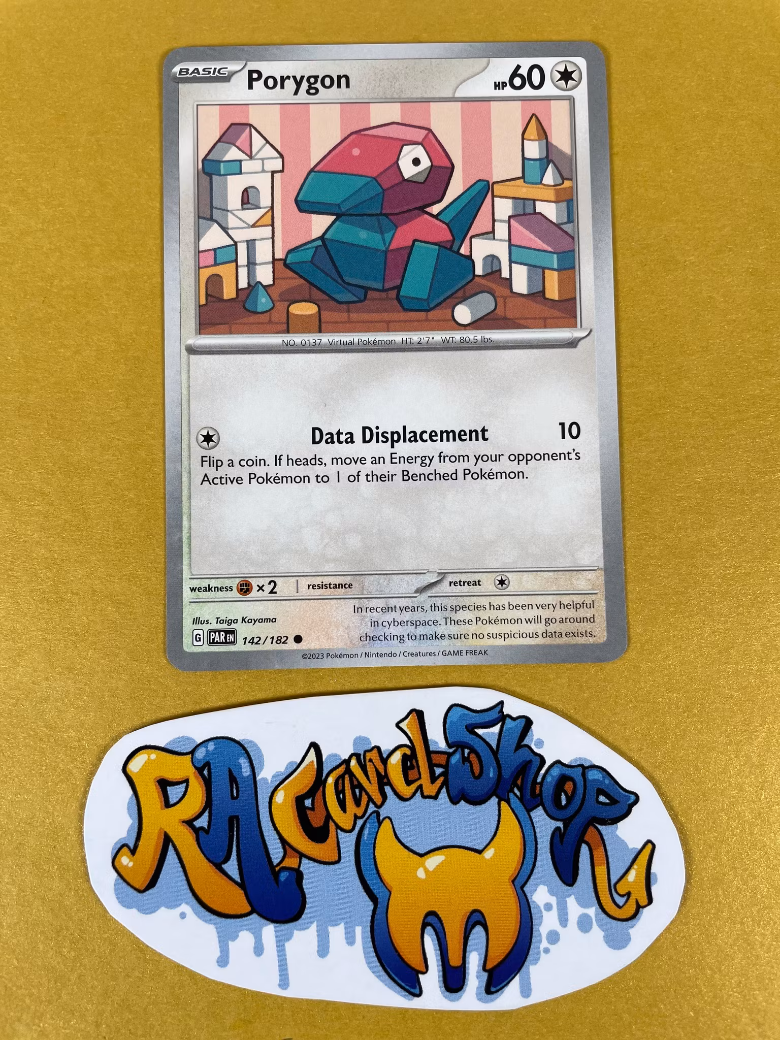 Porygon Common 142/182 Paradox Rift Pokemon