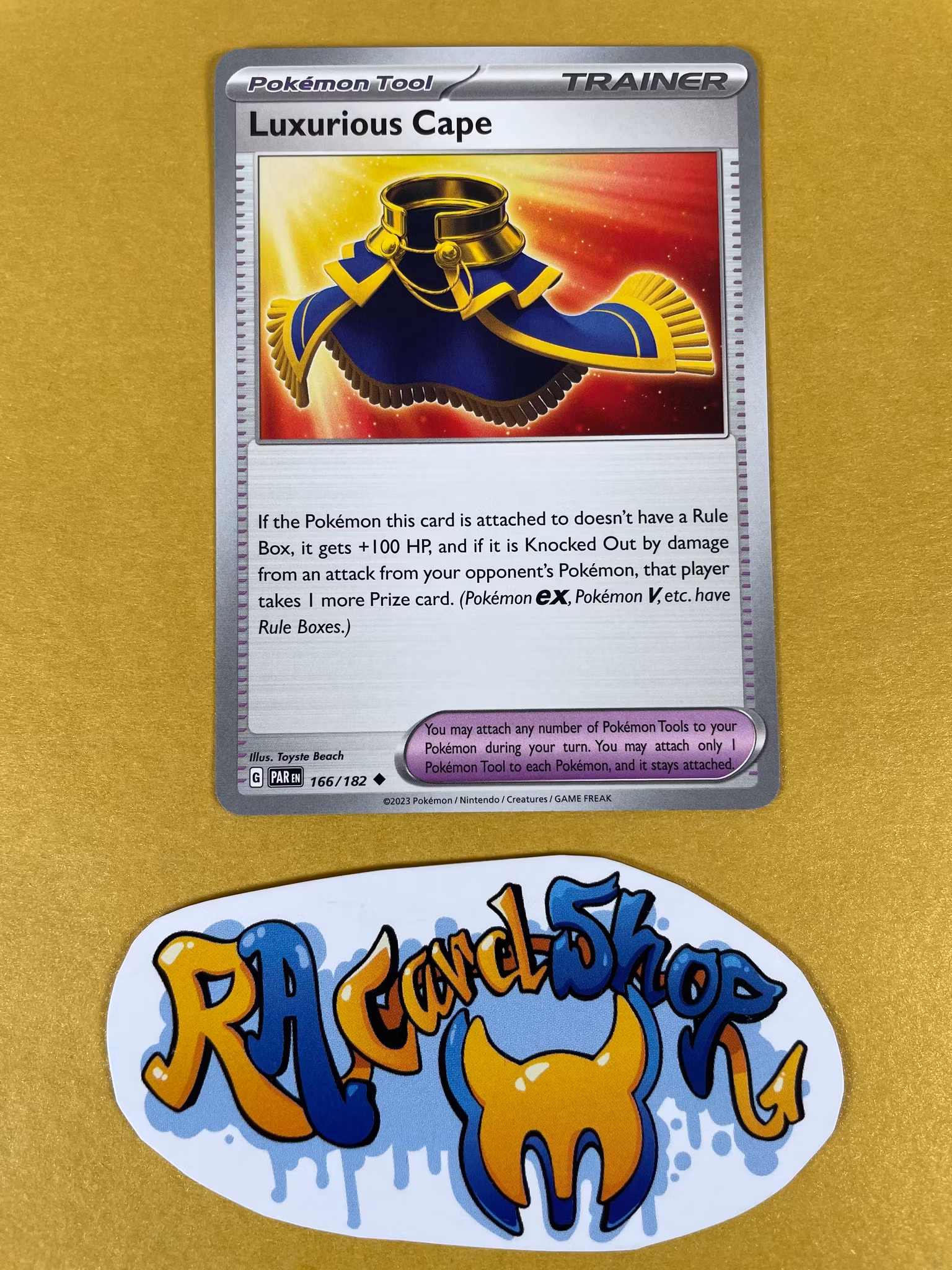 Luxurious Cape Uncommon 166/182 Paradox Rift Pokemon