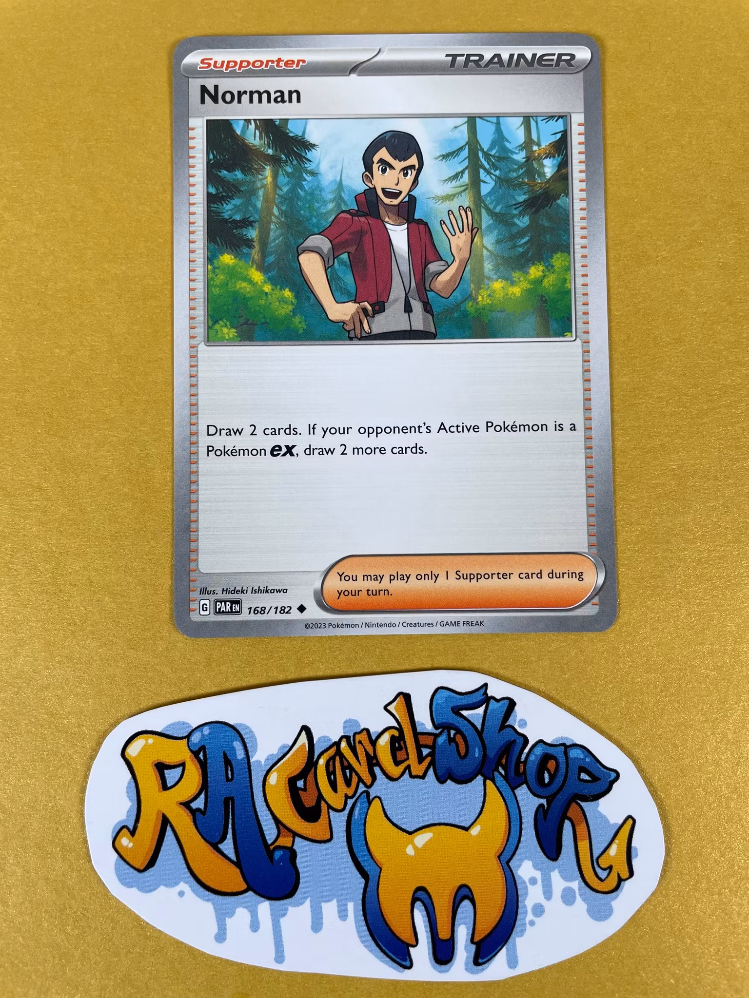 Norman Uncommon 168/182 Paradox Rift Pokemon