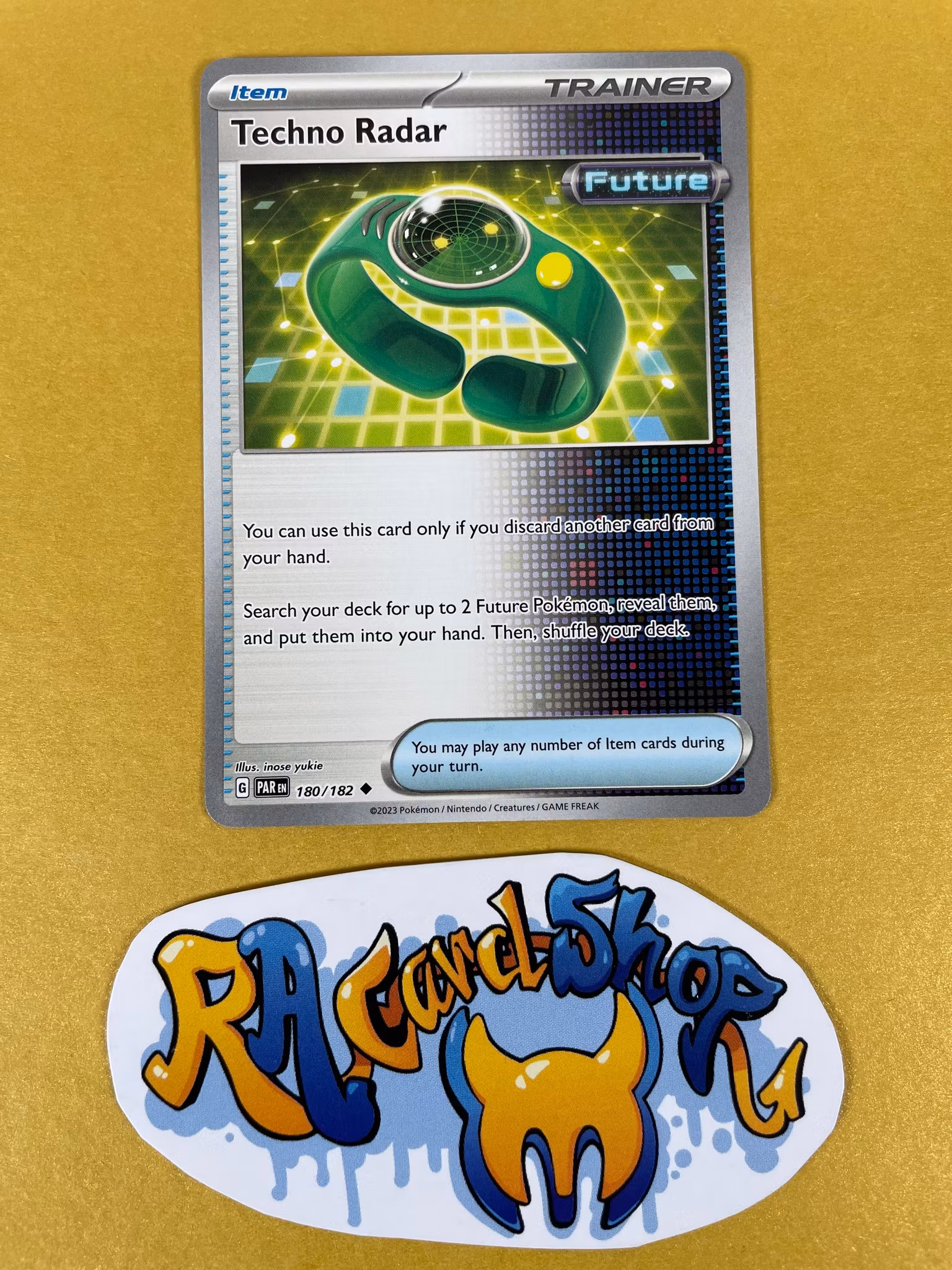 Techno Radar Uncommon 180/182 Paradox Rift Pokemon