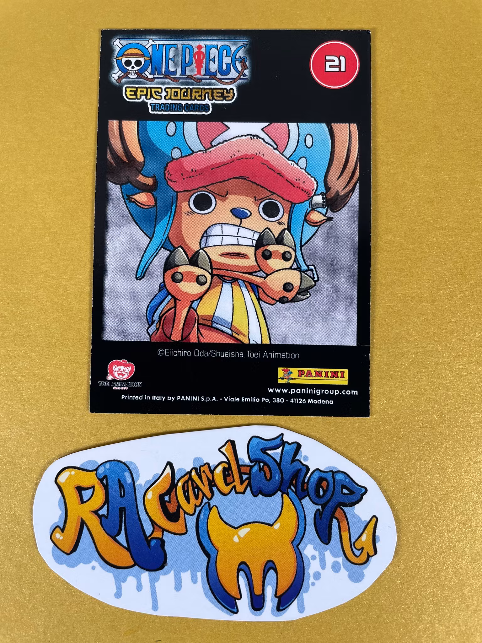 Chopper 21 Epic Journey Trading Cards Panini One Piece