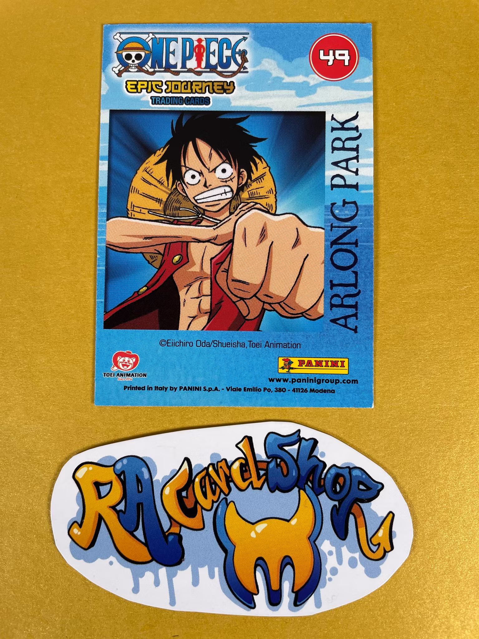 Arlong Park 49 Epic Journey Trading Cards Panini One Piece