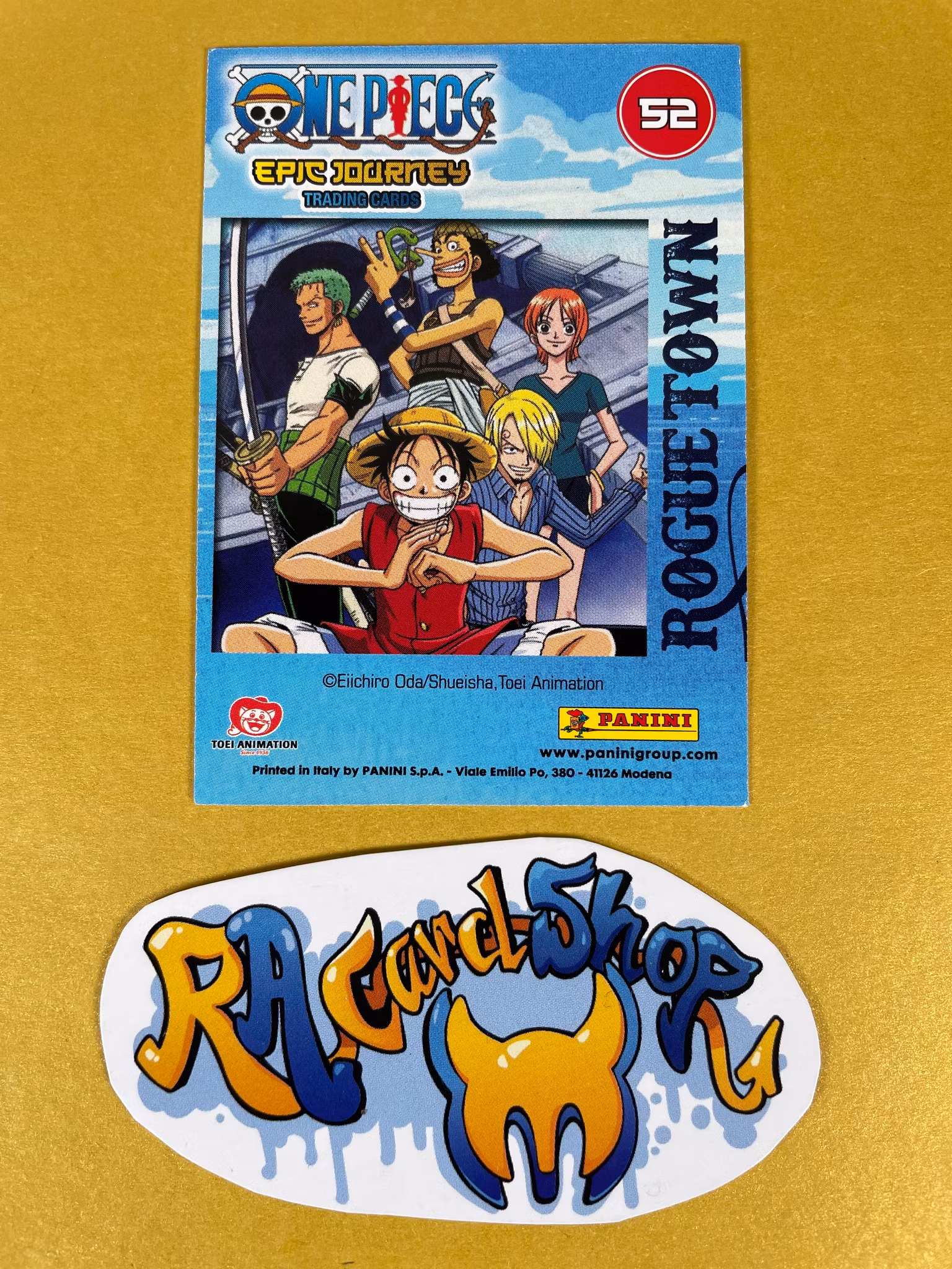 Rogue Town 52 Epic Journey Trading Cards Panini One Piece