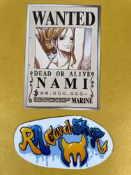Wanted Nami 128 Epic Journey Trading Cards Panini One Piece