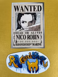Wanted Nico Robin 131 Epic Journey Trading Cards Panini One Piece