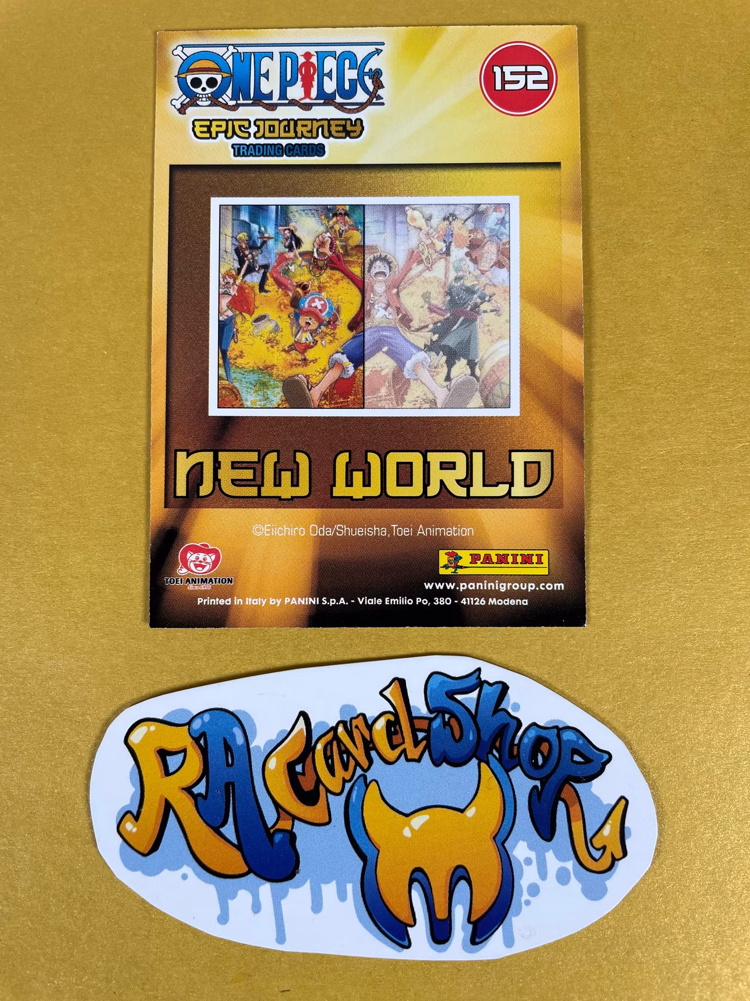 New World 152 Epic Journey Trading Cards Panini One Piece