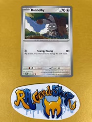 Bunnelby Common 175/197 Obsidian Flames Pokemon