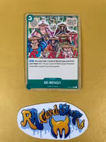 BE-BENG!! Common OP01-059 Pre-Errata Romance Dawn One Piece