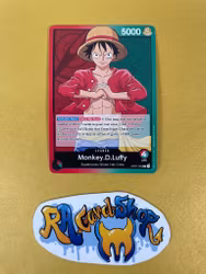 Monkey D Luffy Leader OP01-003 Romance Dawn One Piece Card Game