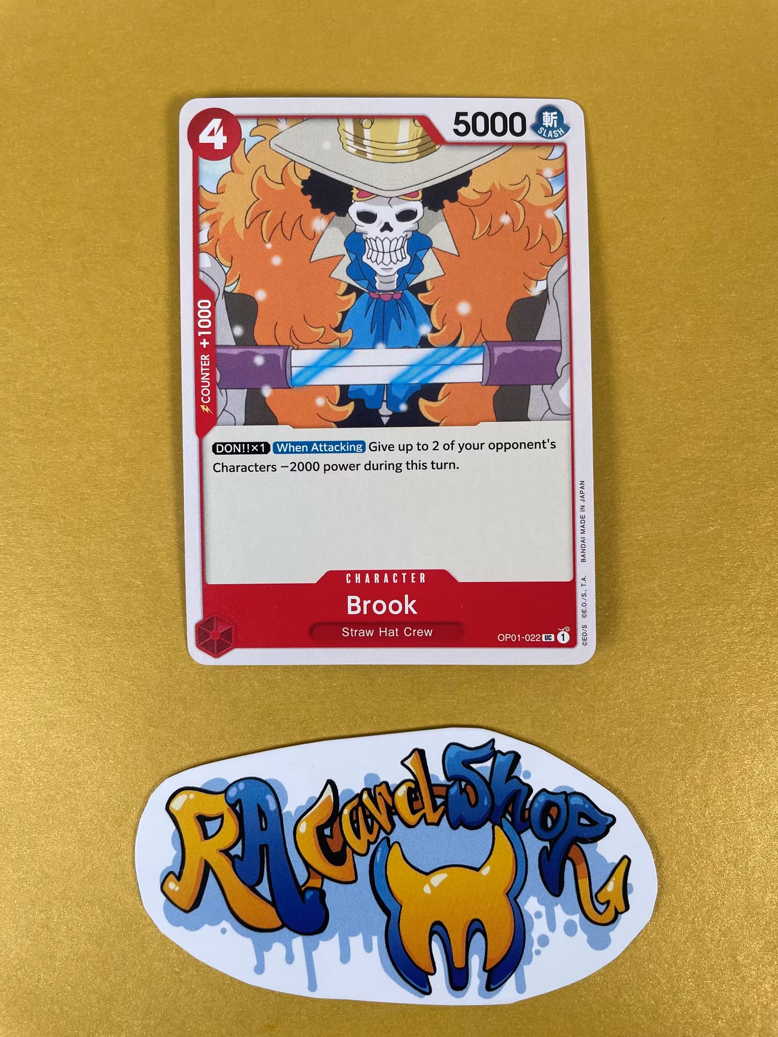 Brook Common OP01-022 Romance Dawn One Piece