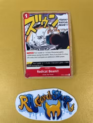 Radical Beam Uncommon OP01-029 Pre-Errata Romance Dawn One Piece