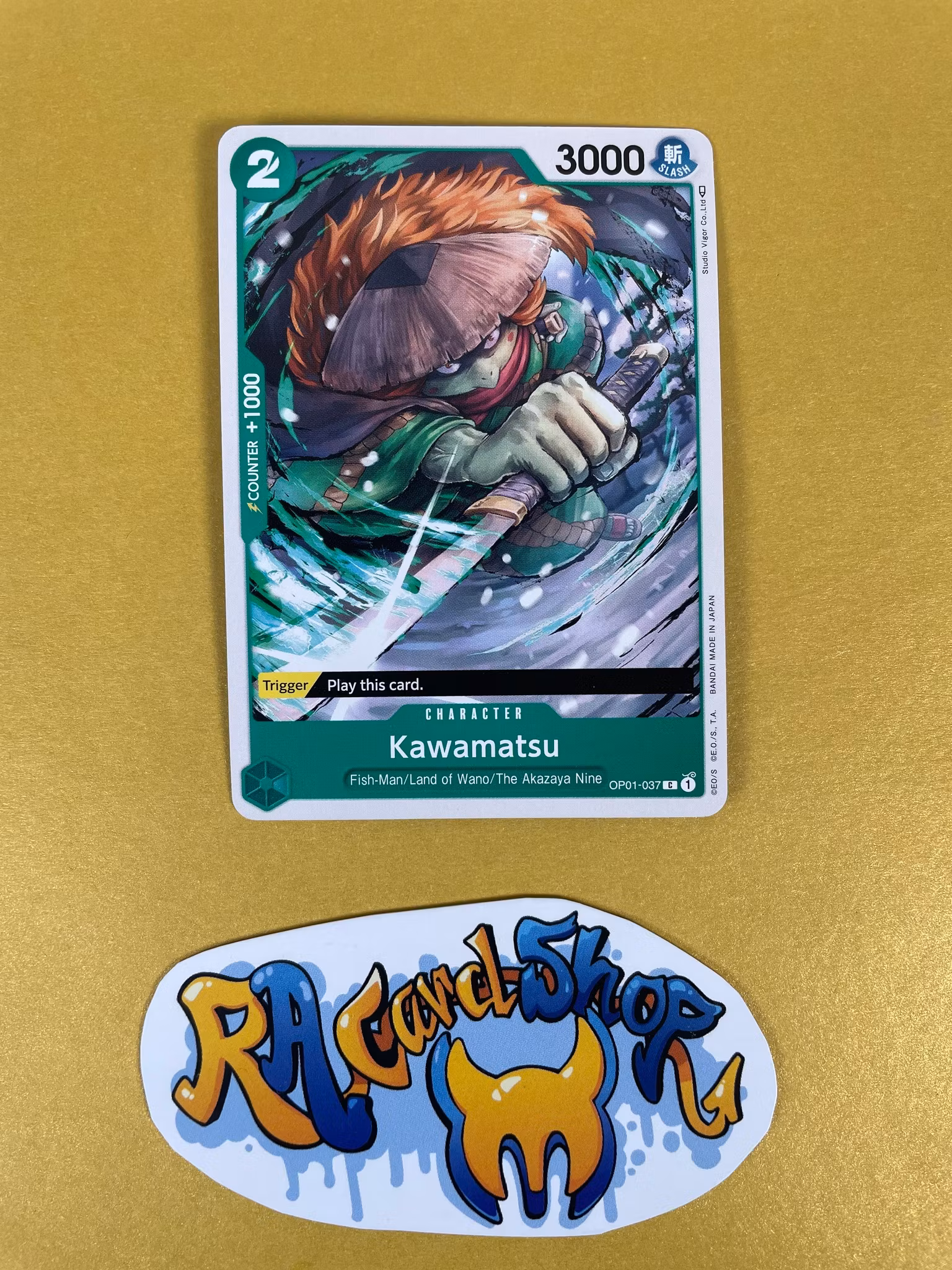 Kawamatsu Common OP01-037 Romance Dawn One Piece Card Game