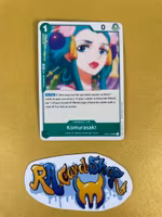 Komurasaki Uncommon OP01-042 Pre-Errata Romance Dawn One Piece Card Game