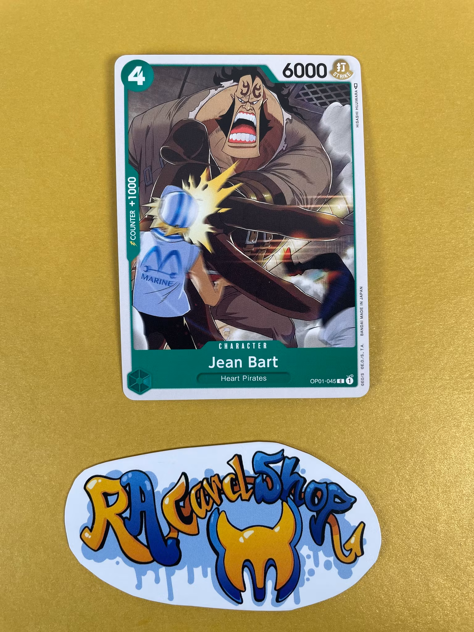 Jean Bart Common OP01-045 Romance Dawn One Piece