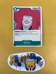 Kanjuro Common OP01-038 Pre-Errata Romance Dawn One Piece Card Game