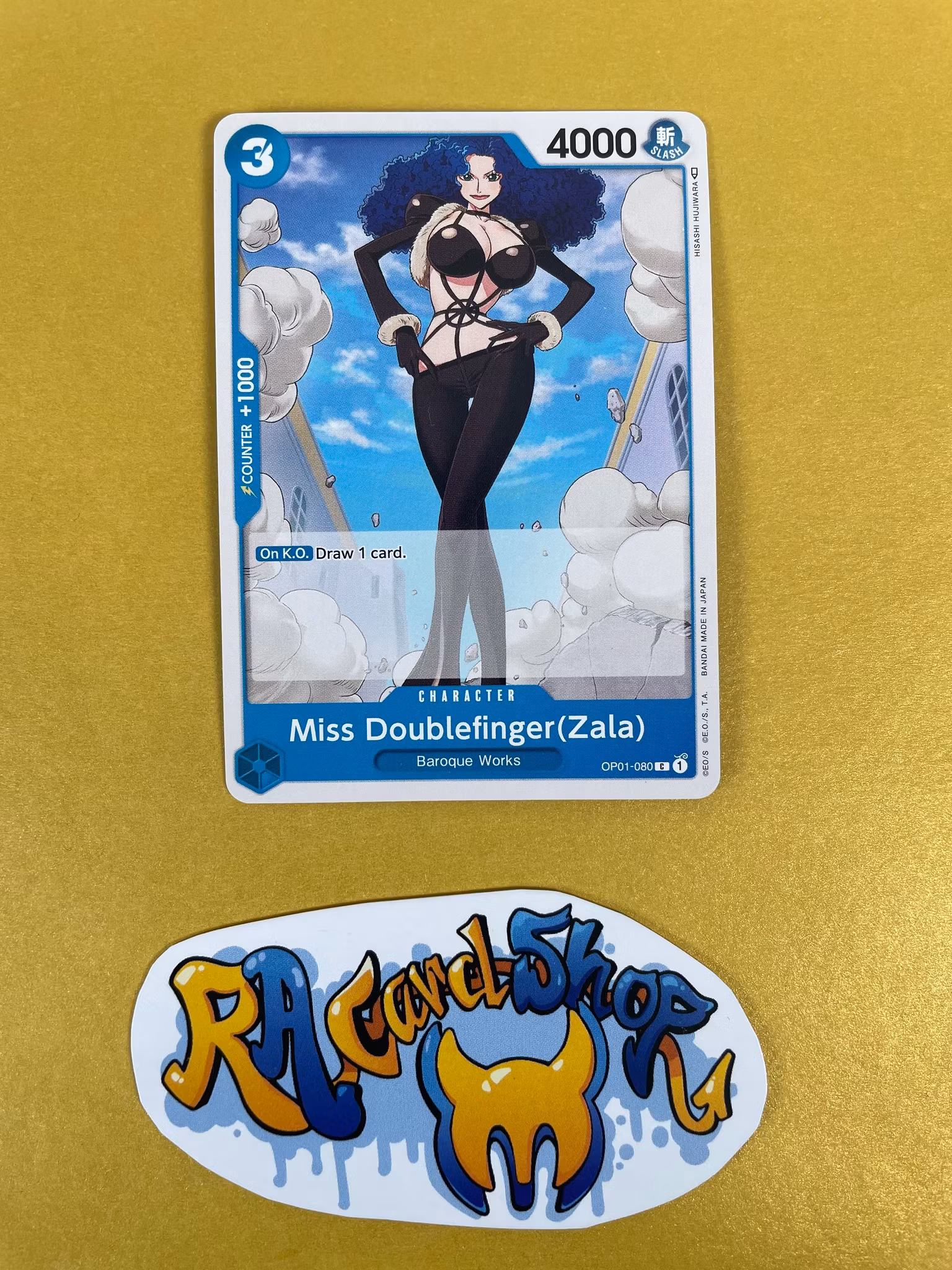 Miss Doublefinger Zala Common OP01-080 Romance Dawn One Piece