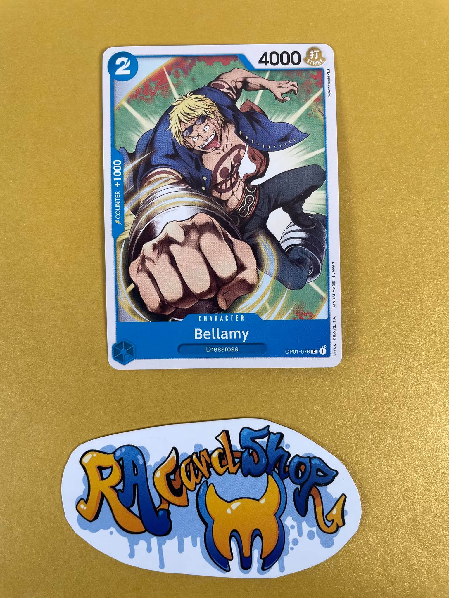 Bellamy Common OP01-076 Romance Dawn One Piece