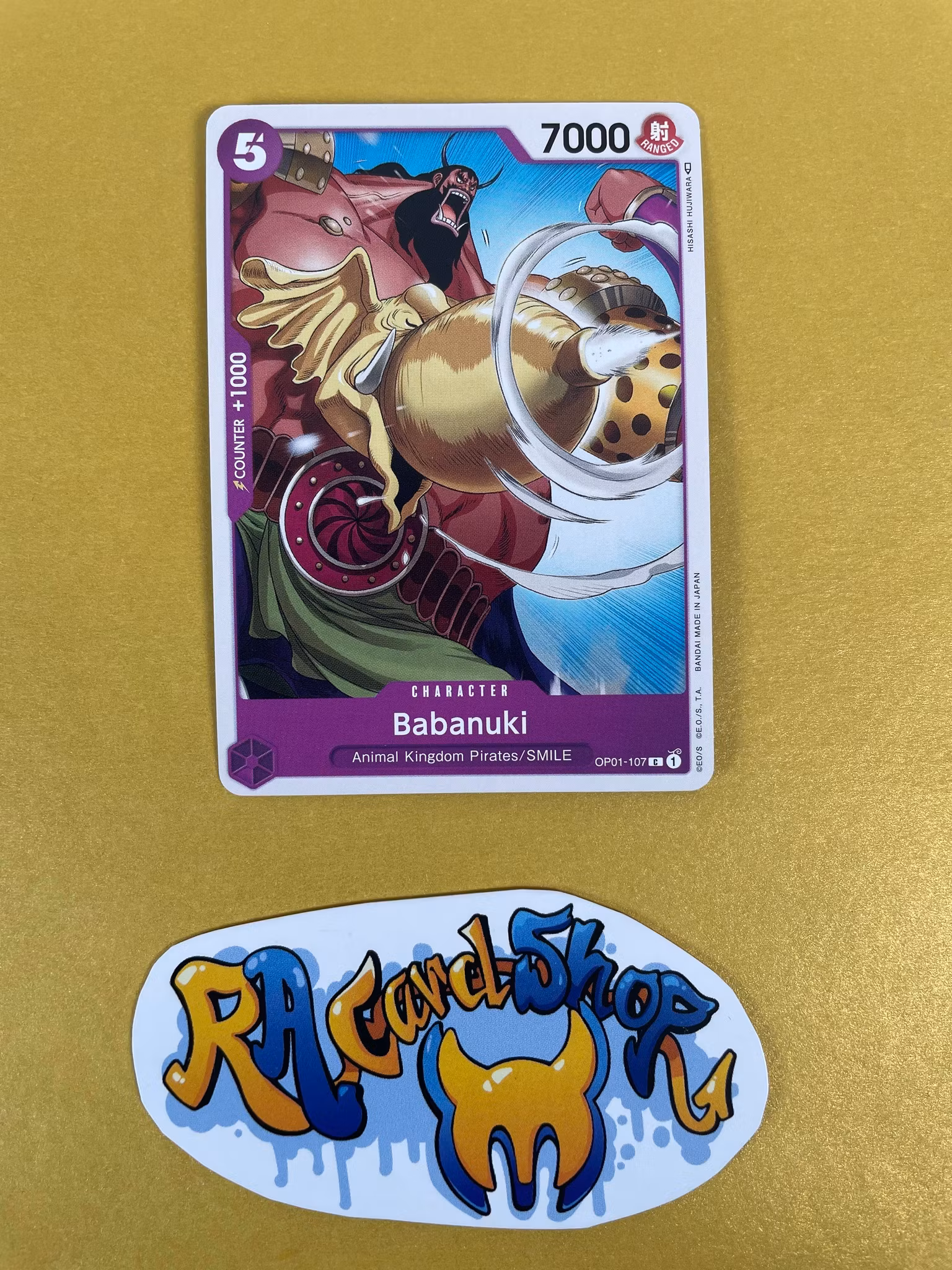 Babanuki Common OP01-107 Romance Dawn One Piece Card Game