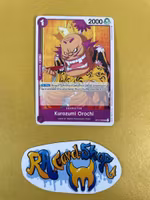 Kurozumi Orochi Uncommon OP01-098 Pre-Errata Romance Dawn One Piece Card Game