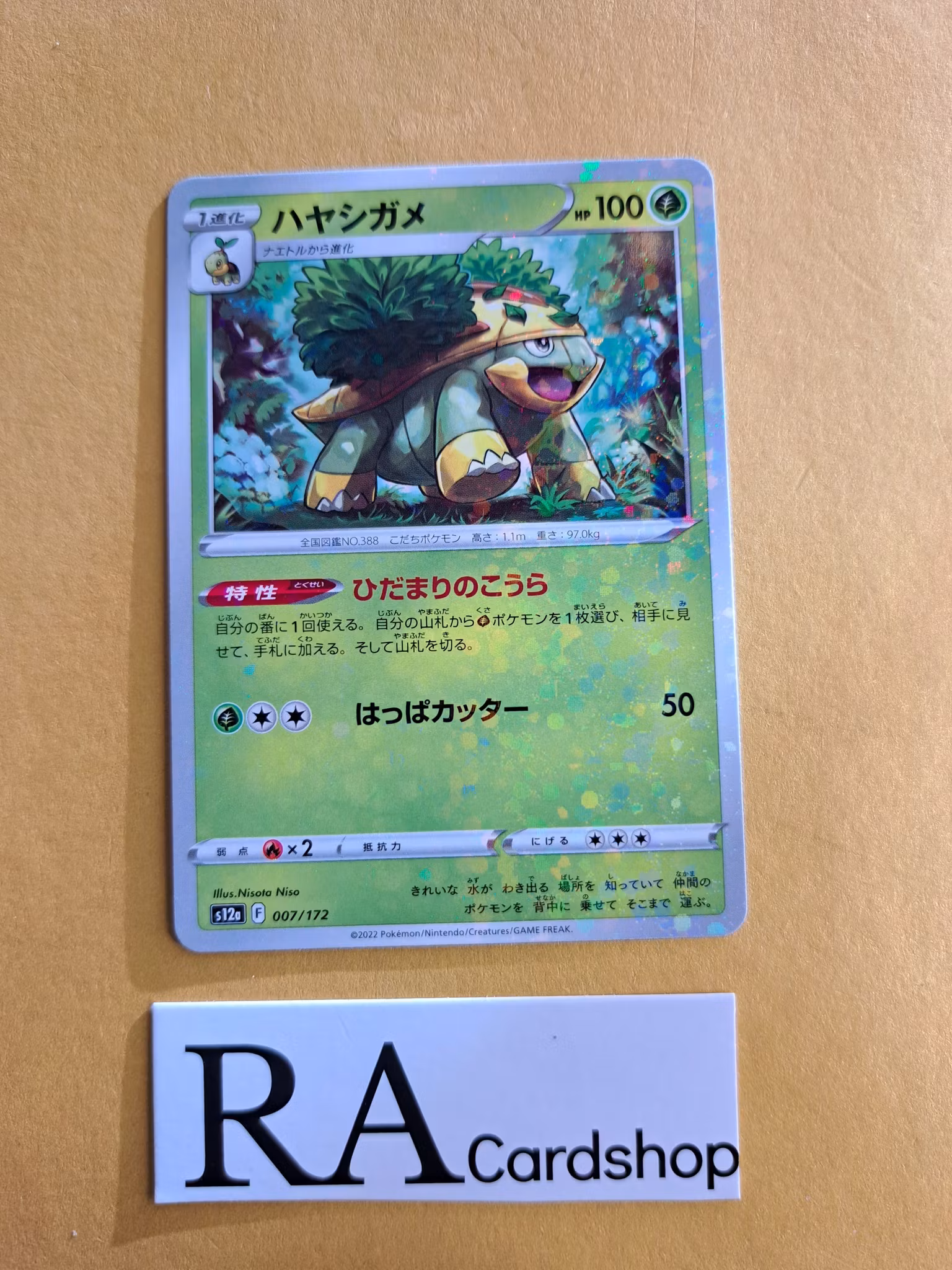 Grotle Reverse Holo 007/172 VSTAR Universe s12a Pokemon