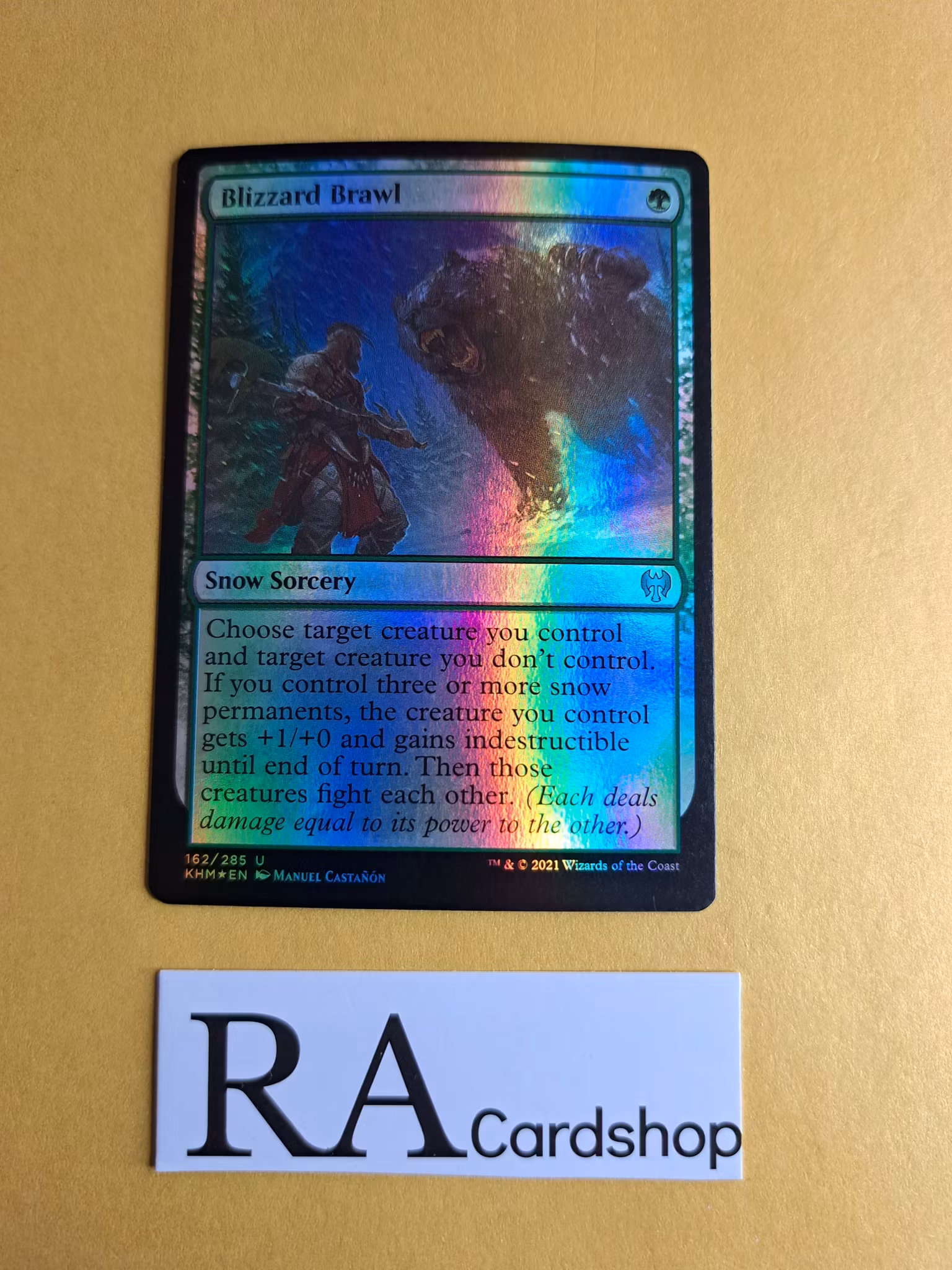 Blizzard Brawl Foil Uncommon 162/285 Kaldheim (KHM) Magic the Gathering