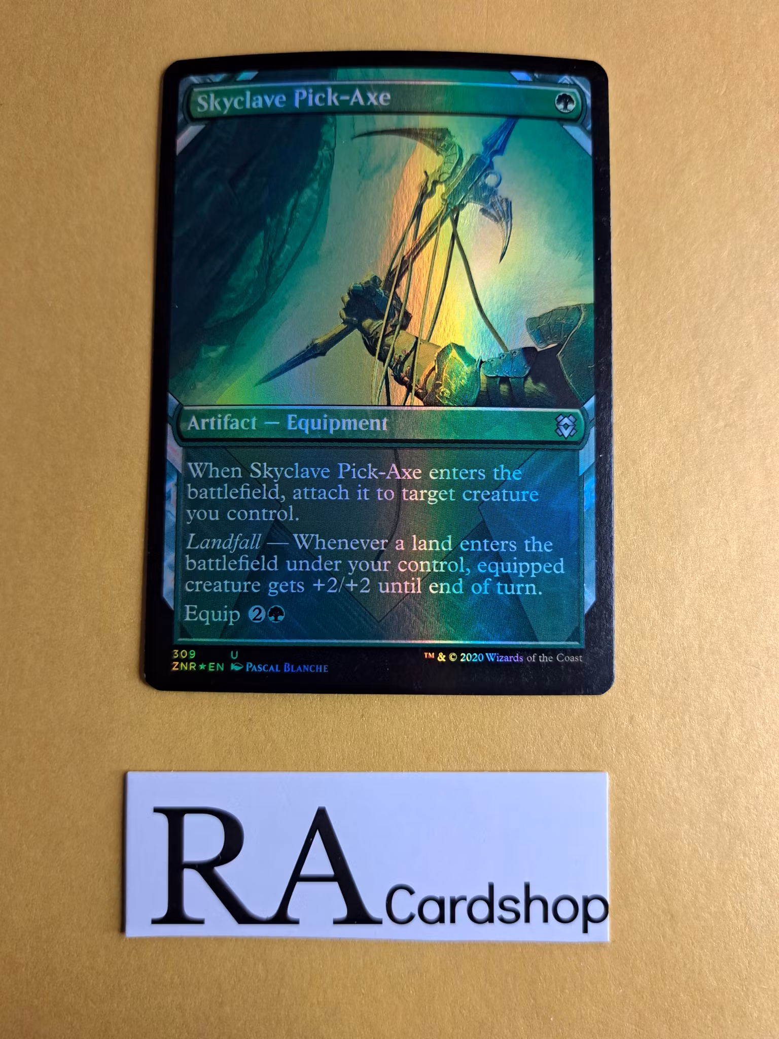 Skyclave Pick - Axe Foil Uncommon 309 Zendikar (ZNR) Rising Magic the Gathering