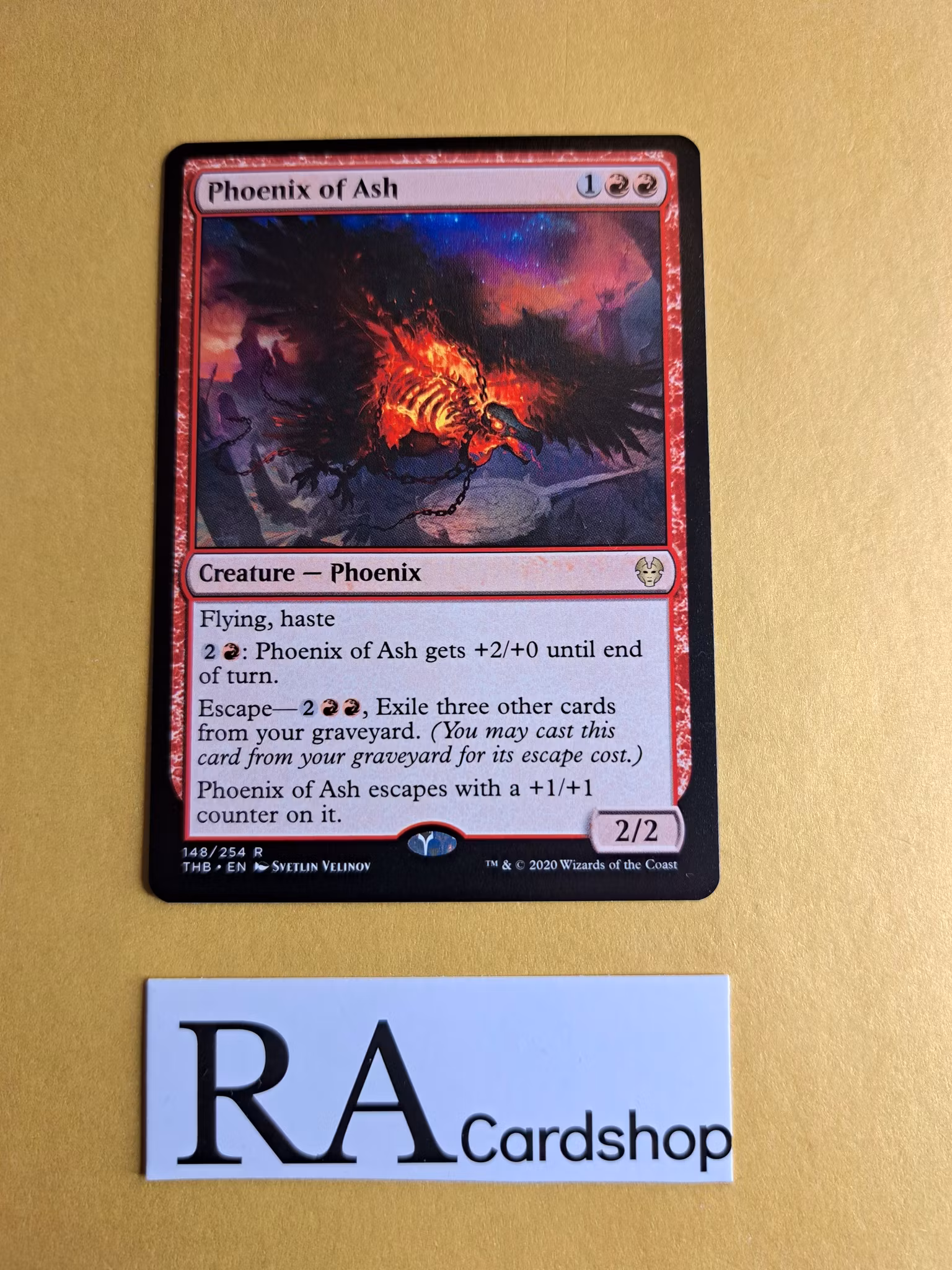 Phoenix of Ash Rare 148/254 Theros Beyond Death (THB) Magic the Gathering
