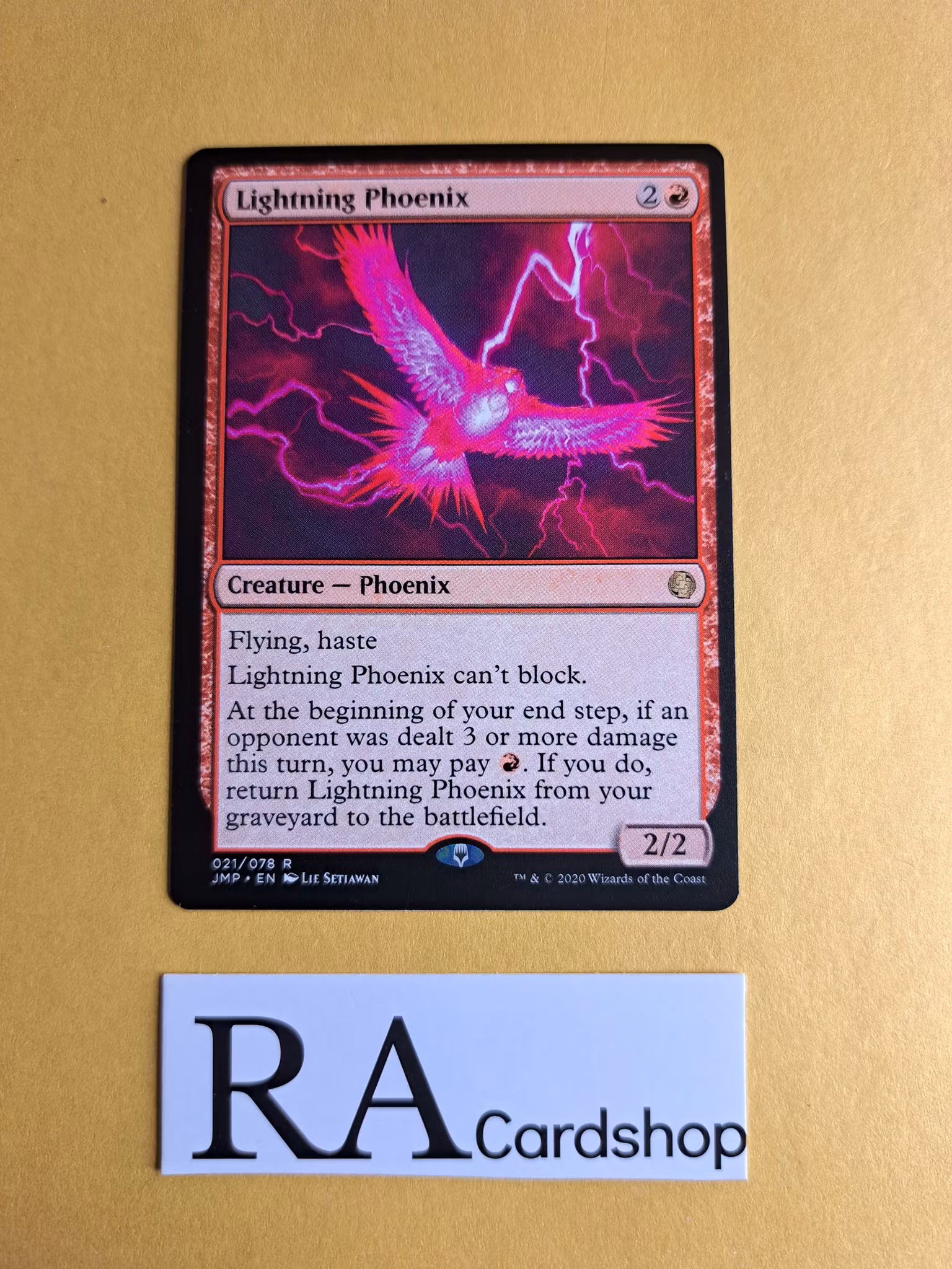 Lightning Phoenix Rare 021/078 Jumpstart (JMP) Magic the Gathering