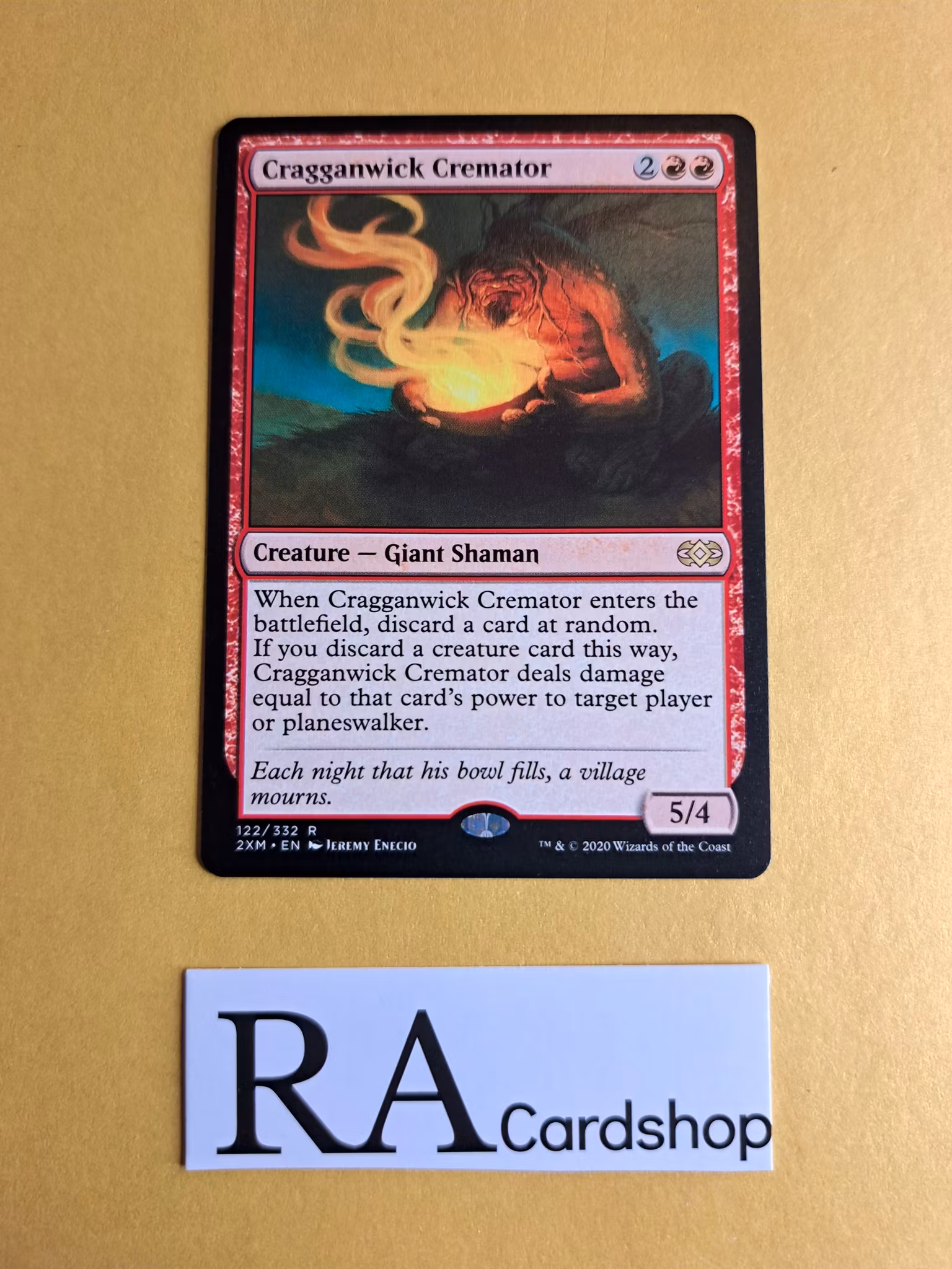 Cragganwick Cremator Rare 122/332 Double Masters (2XM) Magic the Gathering
