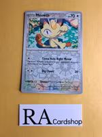 Meowth Reverse Holo Common 052/165 Pokemon 151