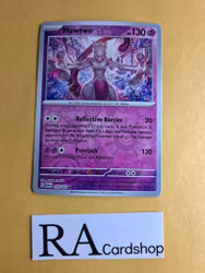 Mewtwo Reverse Holo Rare 150/165 Pokemon 151