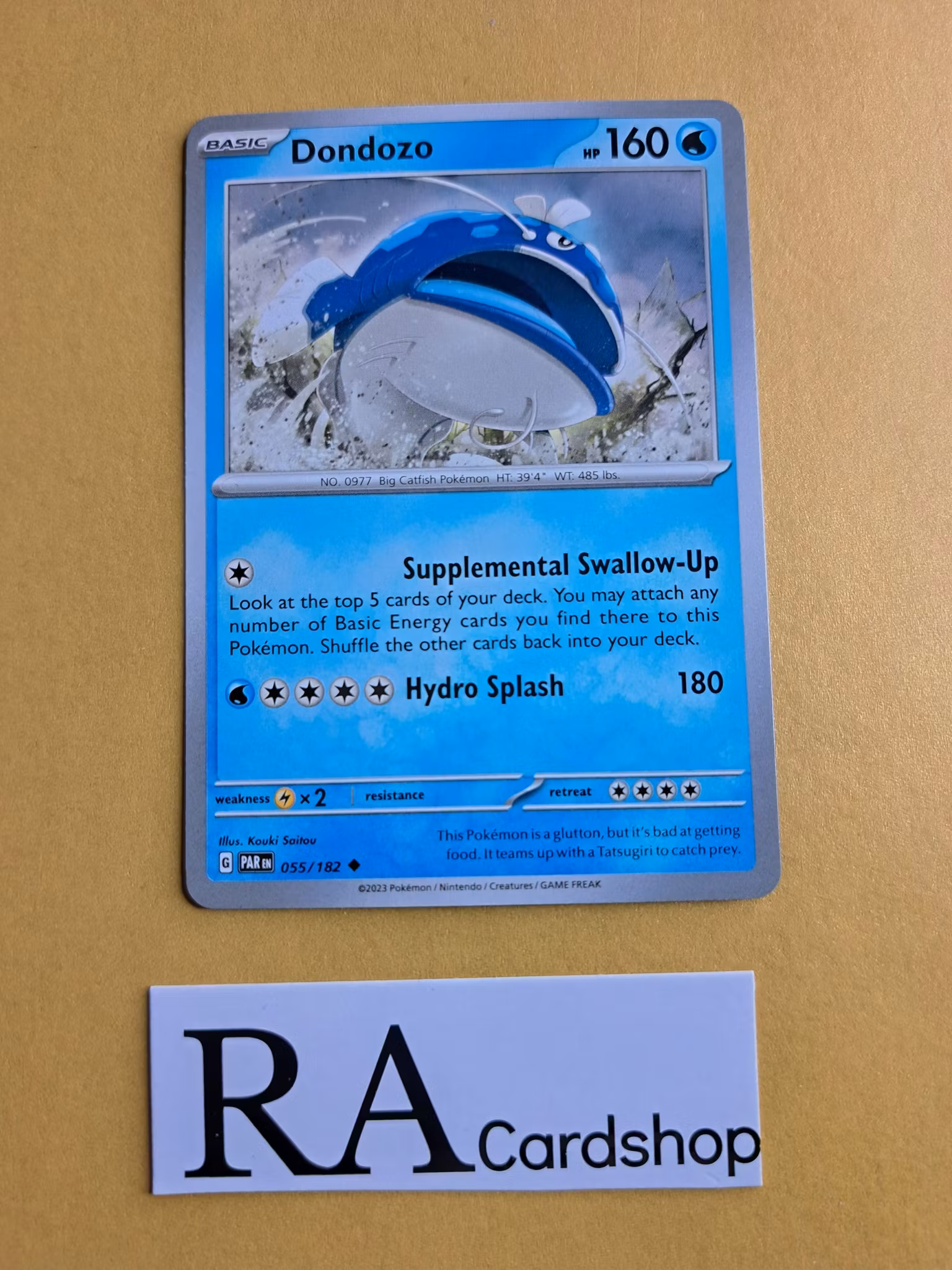 Dondozo Uncommon 055/182 Paradox Rift Pokemon